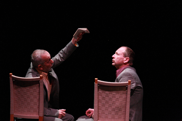 Texte de Robert Pinget - Mise en scène Eric Louviot Abel et Bela