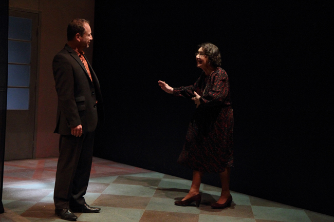 photo © Christiane Robin :  Théâtre de Lenche Conversations avec ma mère